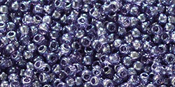 (image for) TOHO Size 11/o Round Seed Bead-Light Purple Transparent Luster. 11T136-250
